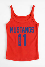 SMU MUSTANGS ICON ENERGY RIBBED SCOOP NECK TANK
