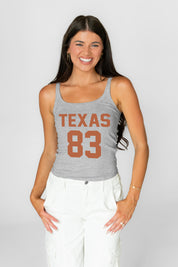 TEXAS LONGHORNS ICON ENERGY RIBBED SCOOP NECK TANK