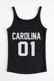 SOUTH CAROLINA GAMECOCKS ICON ENERGY RIBBED SCOOP NECK TANK