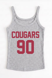 WASHINGTON STATE COUGARS ICON ENERGY RIBBED SCOOP NECK TANK