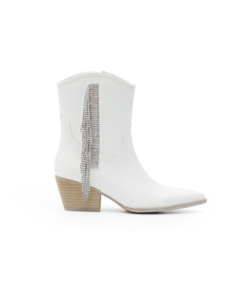 RHINESTONE FRINGE WESTERN BOOT