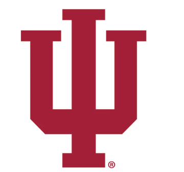 Red 'IU' logo on a white background