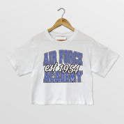 AIR FORCE FALCONS DEEP ROOTS BOXY FIT WOMEN'S CROPPED TEE