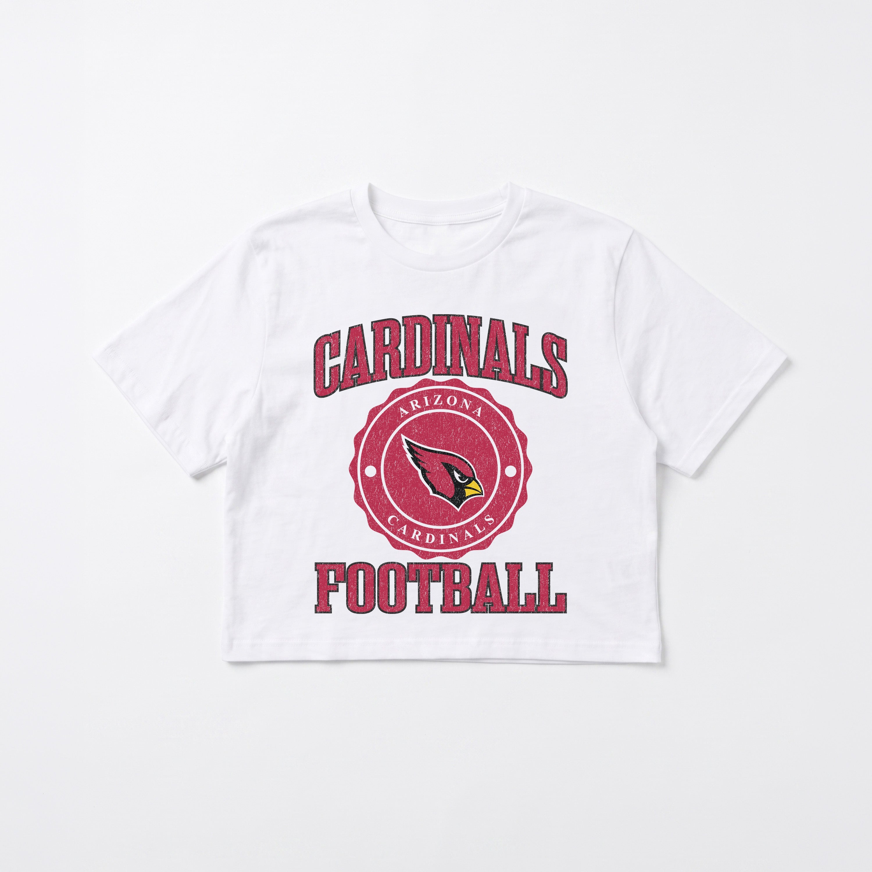 ARIZONA CARDINALS RETRO PLAY BOXY FIT CROPPED TEE