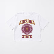 ARIZONA STATE SUN DEVILS RETRO PLAY BOXY FIT CROPPED TEE