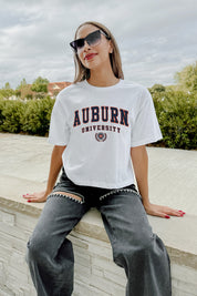 AUBURN TIGERS Victory Wear Boxy-Fit Crop Tee By Madi Prewett Troutt