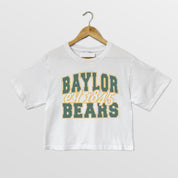 BAYLOR BEARS DEEP ROOTS BOXY FIT WOMEN'S CROPPED TEE