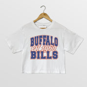 BUFFALO BILLS DEEP ROOTS BOXY FIT CROPPED TEE
