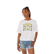 BOWIE STATE BULLDOGS Claim To Fame Boxy-Fit Crop Tee