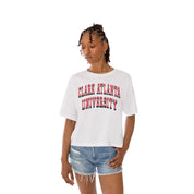 CLARK ATLANTA UNIVERSITY PANTHERS Claim To Fame Boxy-Fit Crop Tee