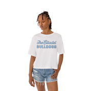 CITADEL BULLDOGS Claim To Fame Boxy-Fit Crop Tee