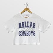 DALLAS COWBOYS DEEP ROOTS BOXY FIT CROPPED TEE