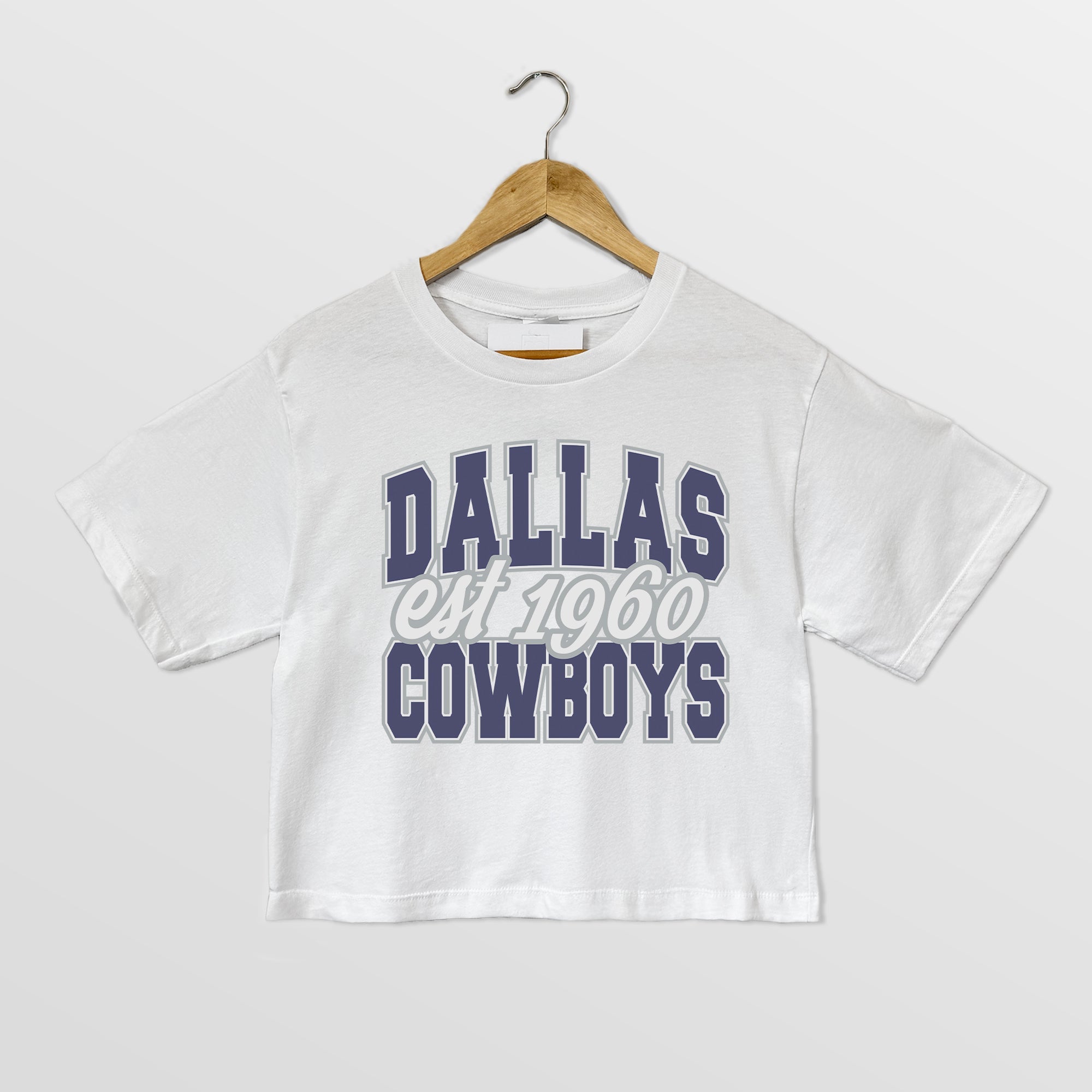 DALLAS COWBOYS DEEP ROOTS BOXY FIT CROPPED TEE