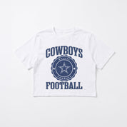DALLAS COWBOYS RETRO PLAY BOXY FIT CROPPED TEE