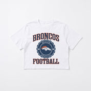DENVER BRONCOS RETRO PLAY BOXY FIT CROPPED TEE