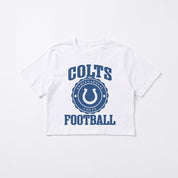 INDIANAPOLIS COLTS RETRO PLAY BOXY FIT CROPPED TEE