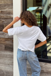 NEW ORLEANS SAINTS DEEP ROOTS BOXY FIT CROPPED TEE