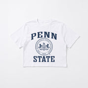 PENN STATE NITTANY LIONS RETRO PLAY BOXY FIT CROPPED TEE
