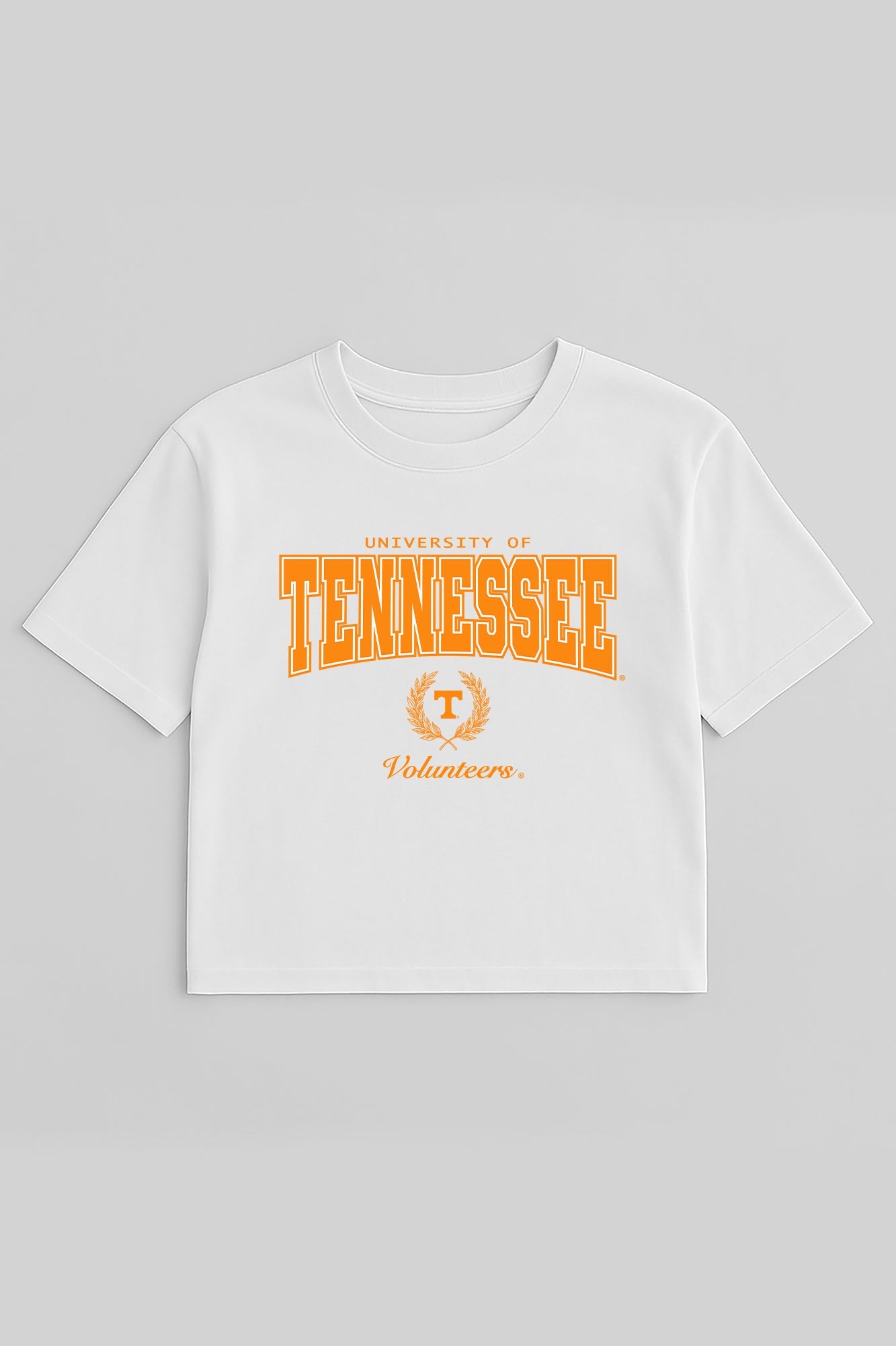TENNESSEE VOLUNTEERS EASY WIN BOXY FIT CROP TEE