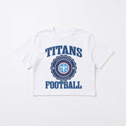 TENNESSEE TITANS RETRO PLAY BOXY FIT CROPPED TEE