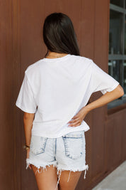 TEAM USA ALL-STAR CROP BOXY FIT CROPPED TEE