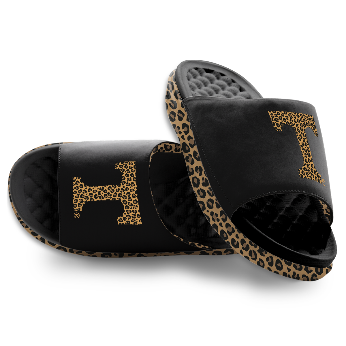 Tennessee Vols Cheetah Dip Motive Slide Sandles