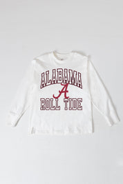 ALABAMA CRIMSON TIDE MIND GAMES OVERSIZED MIDWEIGHT LONG SLEEVE TEE