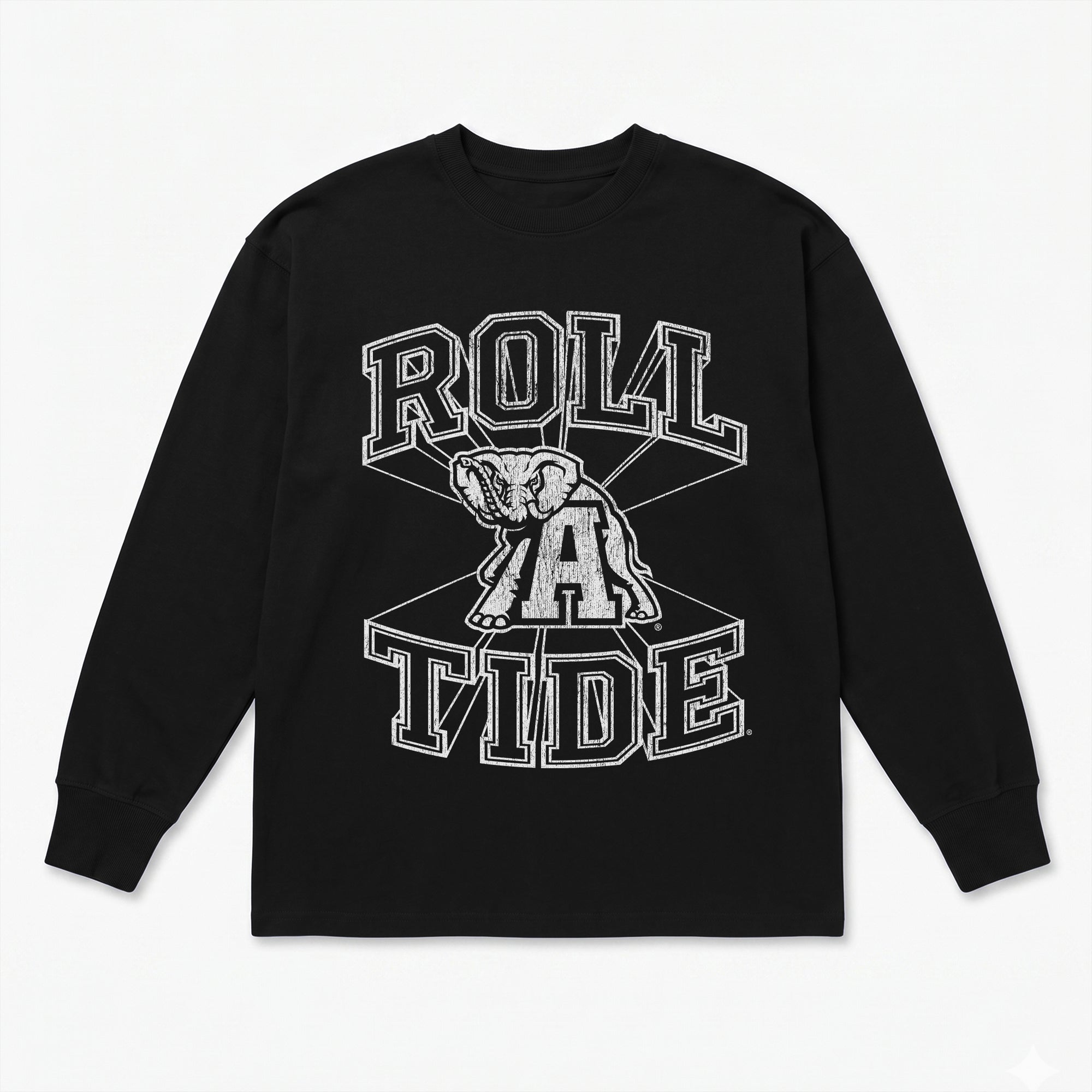 ALABAMA CRIMSON TIDE SPOTLIGHT ESSENTIAL RELAXED FIT LONG SLEEVE TEE