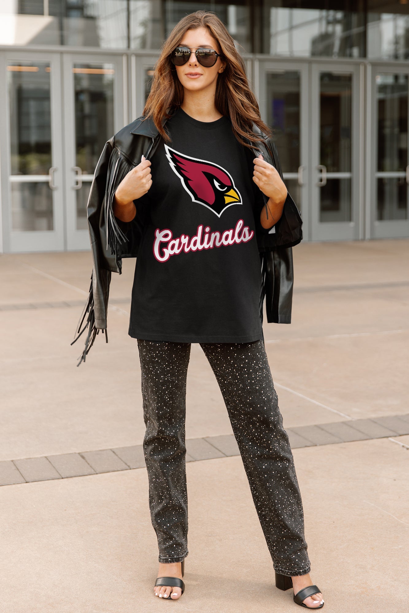 ARIZONA CARDINALS HONOR ROLL ESSENTIAL RELAXED FIT LONG SLEEVE TEE