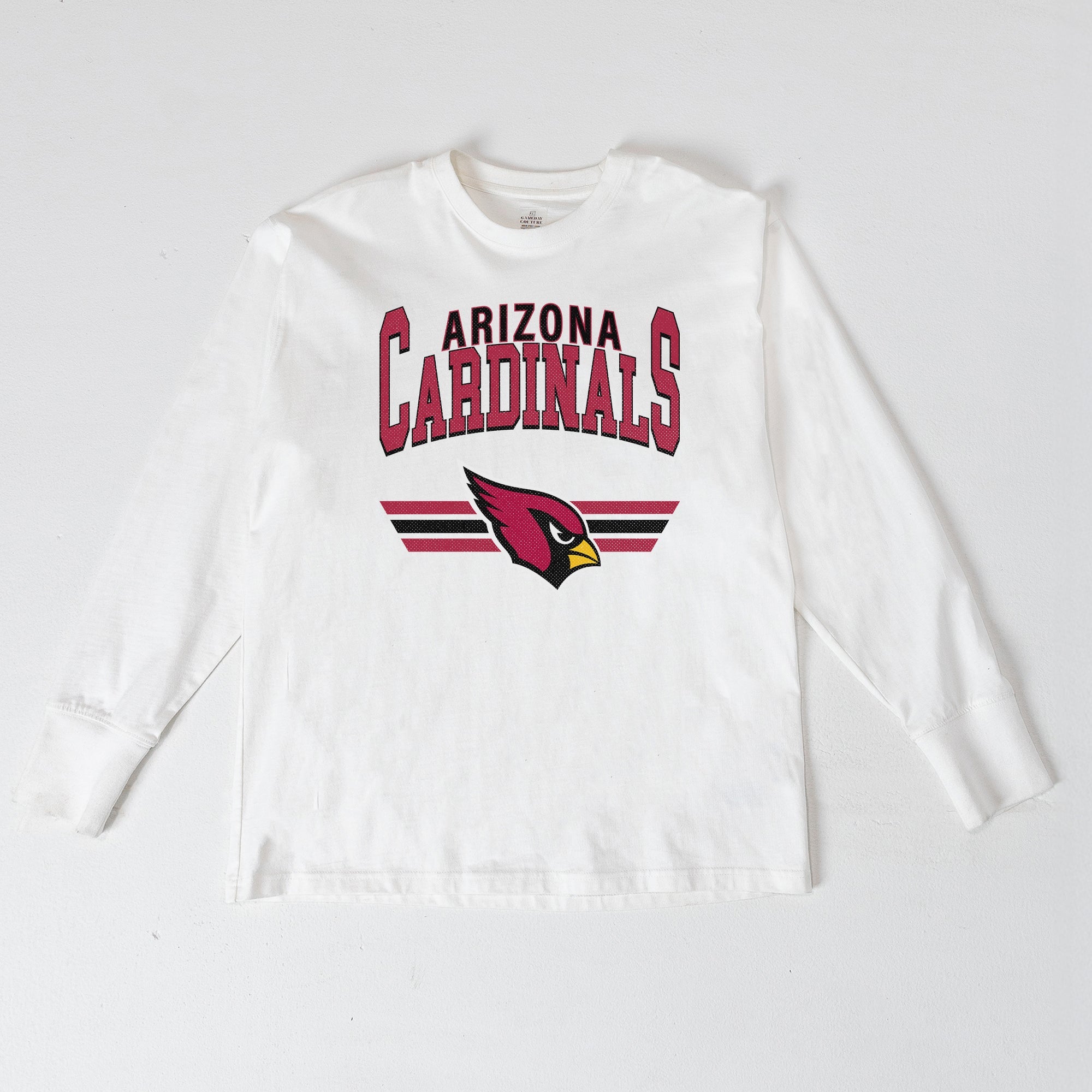 ARIZONA CARDINALS SWIFT STRIKE ESSENTIAL RELAXED FIT LONG SLEEVE TEE