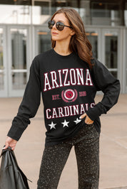 ARIZONA CARDINALS EVERYDAY STAR ESSENTIAL RELAXED FIT LONG SLEEVE TEE