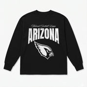 ARIZONA CARDINALS BOLD AMBITION OVERSIZED LONG SLEEVE TEE