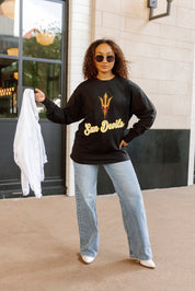 ARIZONA STATE SUN DEVILS HONOR ROLL ESSENTIAL RELAXED FIT LONG SLEEVE TEE