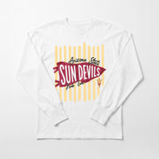 ARIZONA STATE SUN DEVILS RALLY STRIPE ESSENTIAL RELAXED FIT LONG SLEEVE TEE
