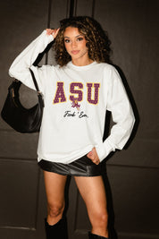 ARIZONA STATE SUN DEVILS SWEET SPOT ESSENTIAL RELAXED FIT LONG SLEEVE TEE