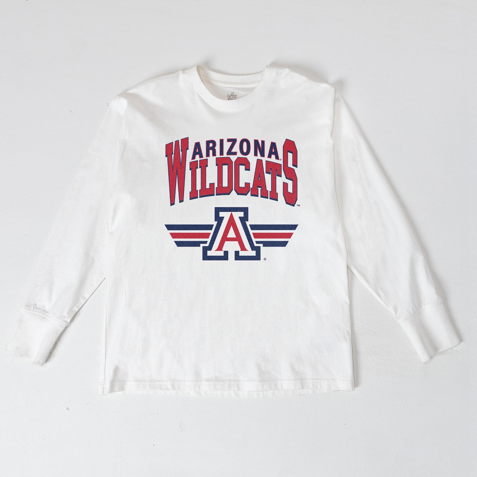 ARIZONA WILDCATS SWIFT STRIKE ESSENTIAL RELAXED FIT LONG SLEEVE TEE