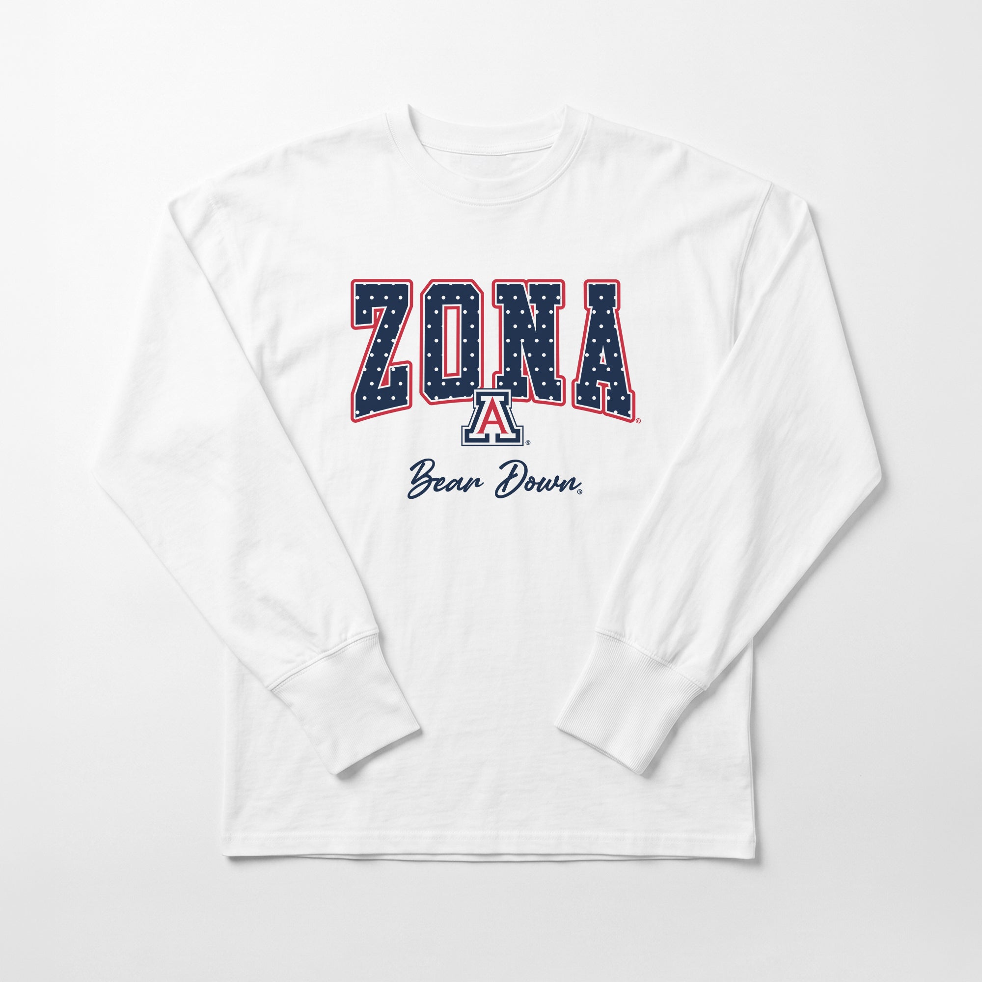 ARIZONA WILDCATS SWEET SPOT ESSENTIAL RELAXED FIT LONG SLEEVE TEE
