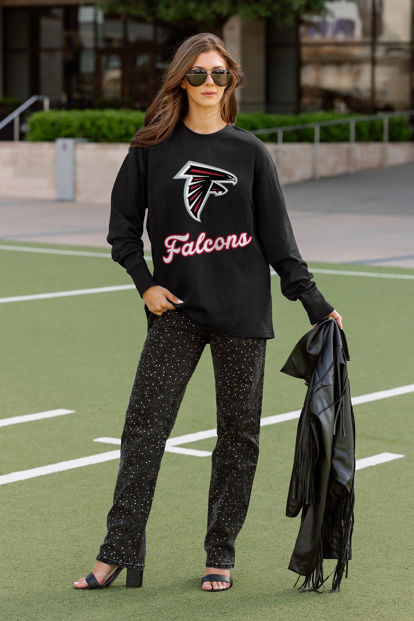 ATLANTA FALCONS HONOR ROLL ESSENTIAL RELAXED FIT LONG SLEEVE TEE