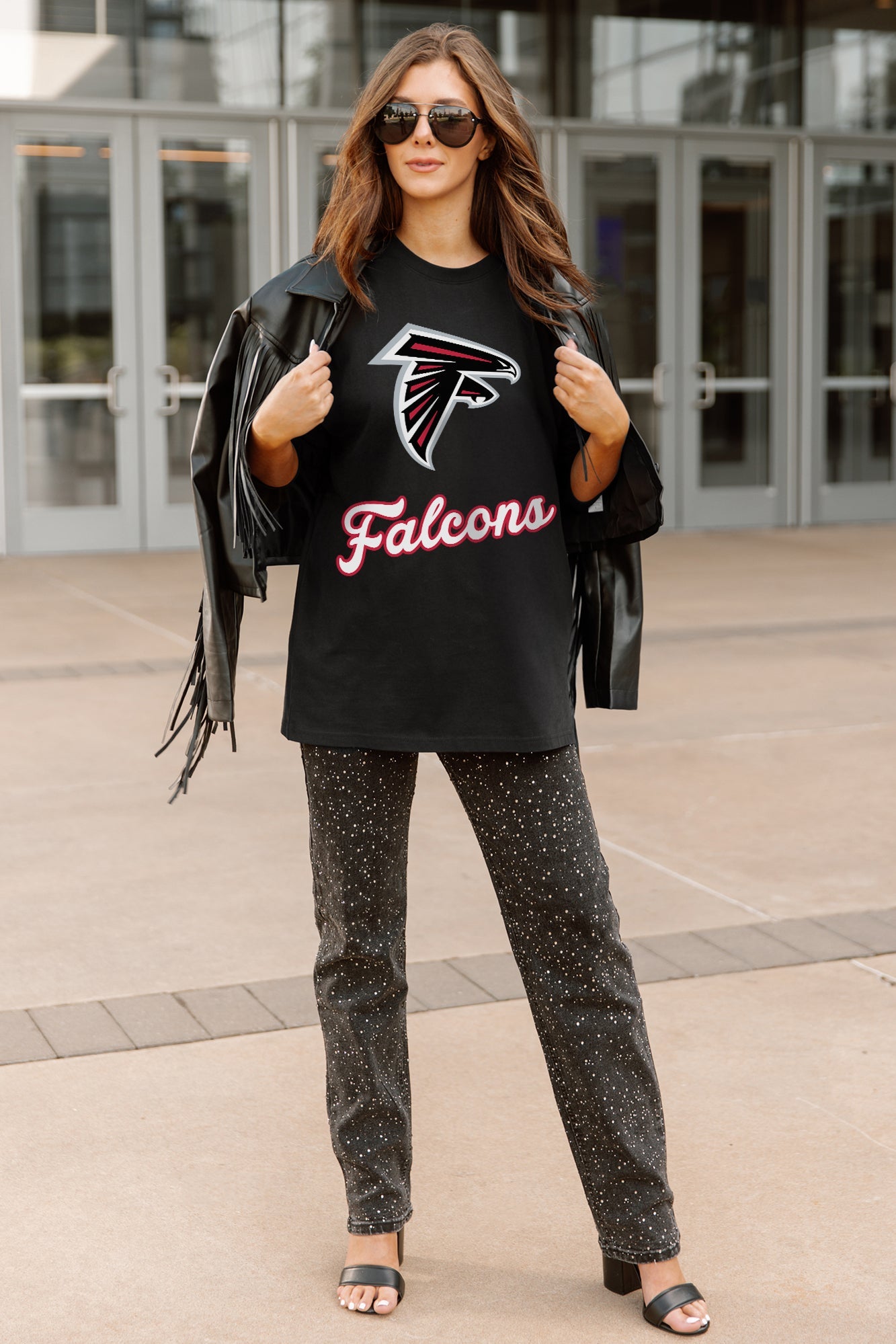 ATLANTA FALCONS HONOR ROLL ESSENTIAL RELAXED FIT LONG SLEEVE TEE