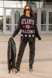 ATLANTA FALCONS EVERYDAY STAR ESSENTIAL RELAXED FIT LONG SLEEVE TEE