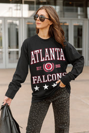 ATLANTA FALCONS EVERYDAY STAR ESSENTIAL RELAXED FIT LONG SLEEVE TEE