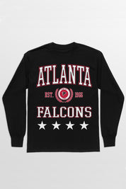 ATLANTA FALCONS EVERYDAY STAR ESSENTIAL RELAXED FIT LONG SLEEVE TEE