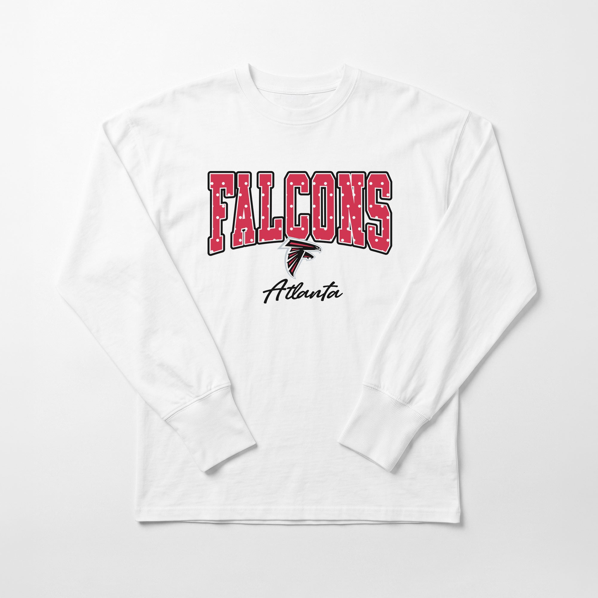 ATLANTA FALCONS SWEET SPOT OVERSIZED LONG SLEEVE TEE