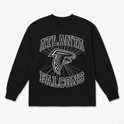 ATLANTA FALCONS SPOTLIGHT OVERSIZED LONG SLEEVE TEE