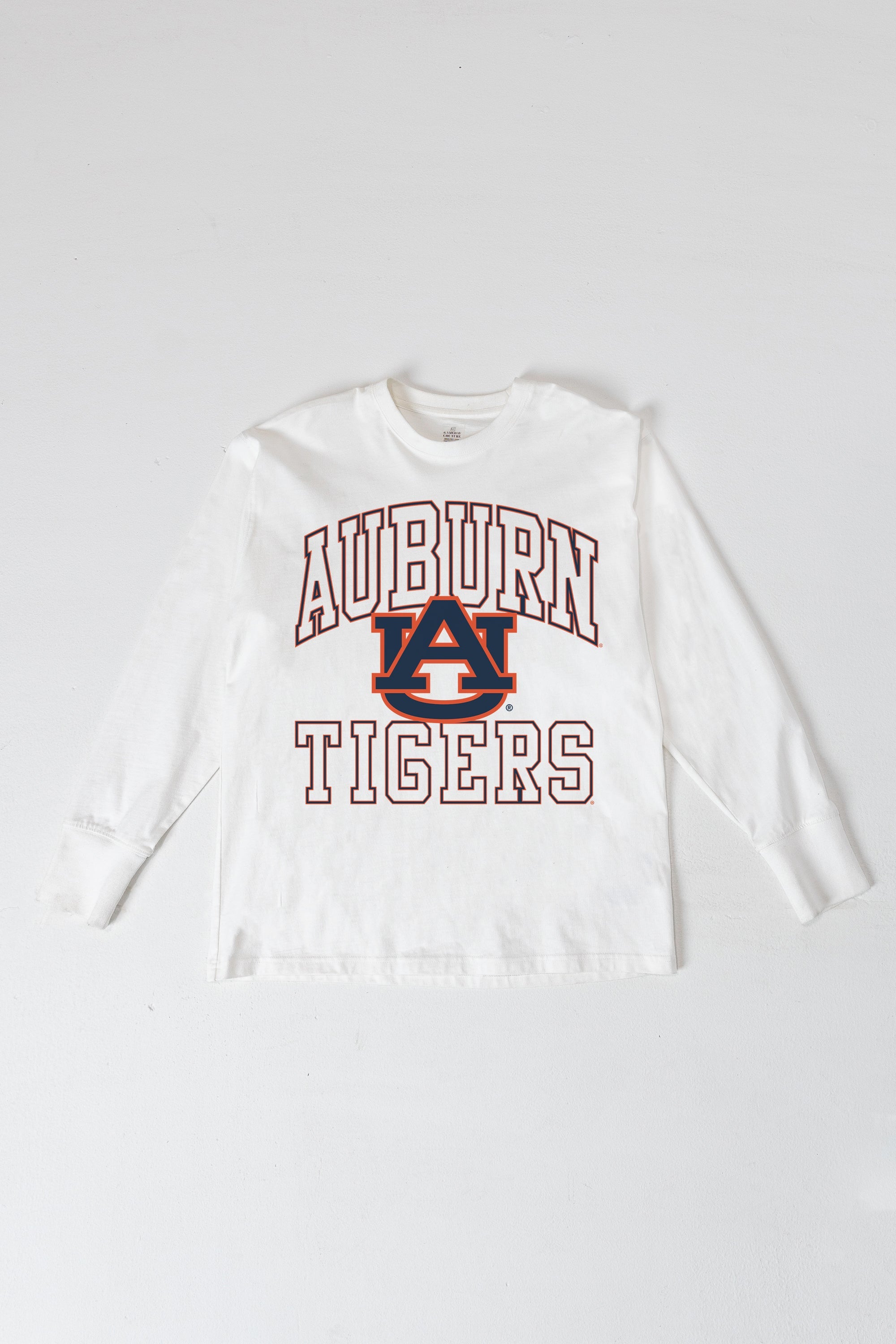 AUBURN TIGERS MIND GAMES OVERSIZED MIDWEIGHT LONG SLEEVE TEE