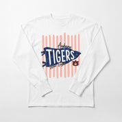 AUBURN TIGERS RALLY STRIPE ESSENTIAL RELAXED FIT LONG SLEEVE TEE