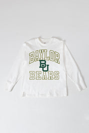 BAYLOR BEARS MIND GAMES OVERSIZED MIDWEIGHT LONG SLEEVE TEE