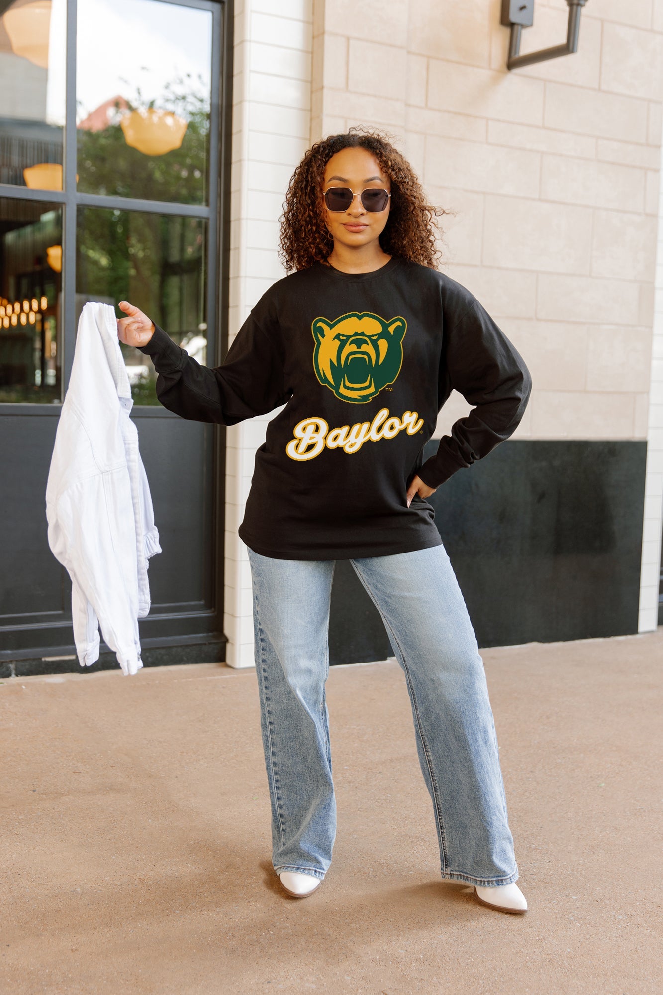 BAYLOR BEARS HONOR ROLL ESSENTIAL RELAXED FIT LONG SLEEVE TEE