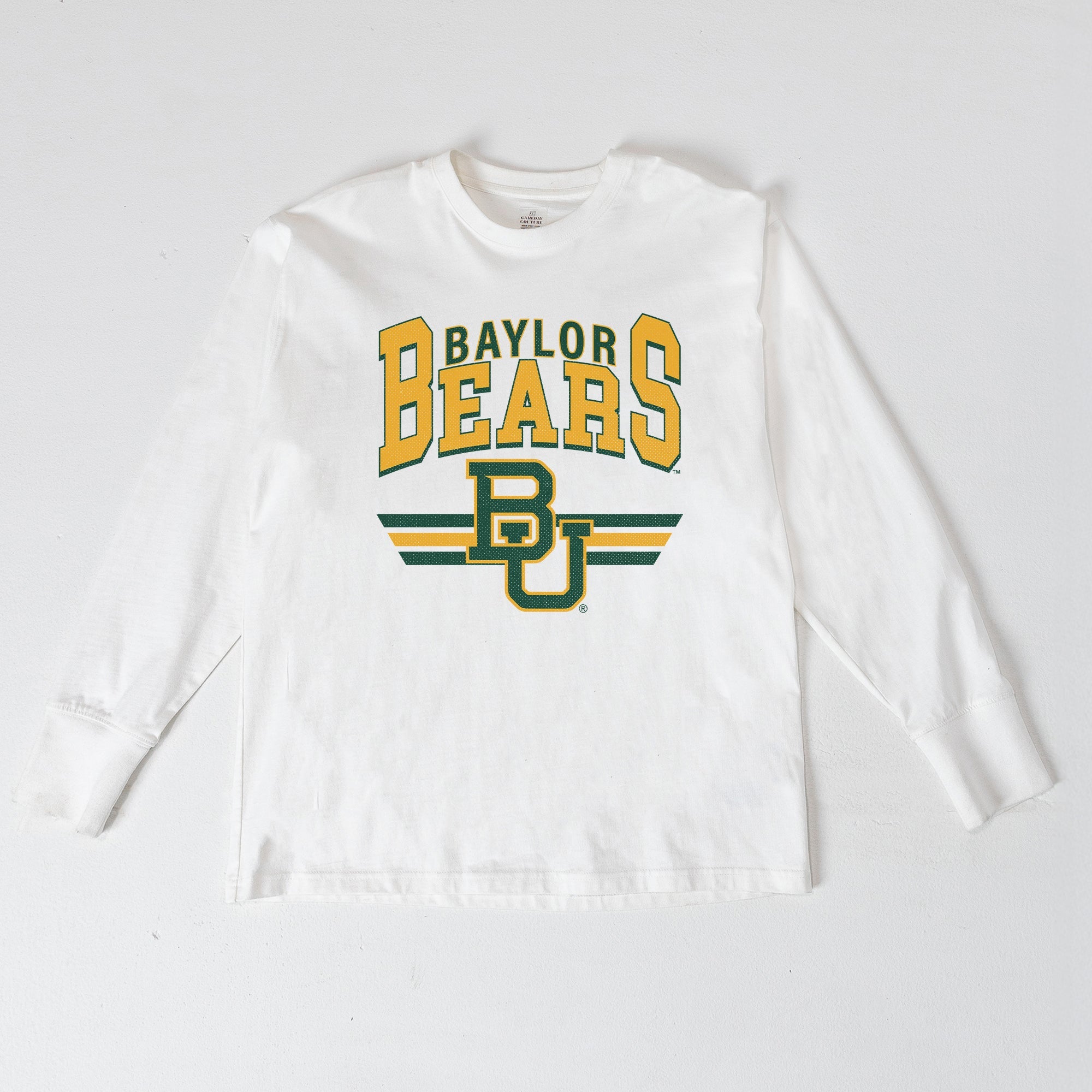BAYLOR BEARS SWIFT STRIKE ESSENTIAL RELAXED FIT LONG SLEEVE TEE