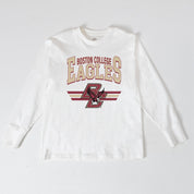BOSTON COLLEGE EAGLES SWIFT STRIKE ESSENTIAL RELAXED FIT LONG SLEEVE TEE